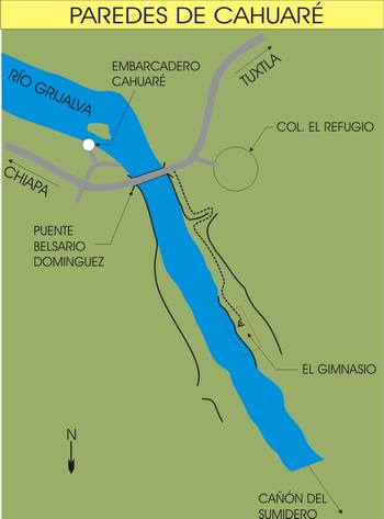 Mapa de Copoya