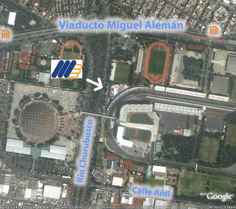 Mapa de localizaciÃ³n de la FederaciÃ³n Mexicana de Deportes de MontaÃ±a y Escalada