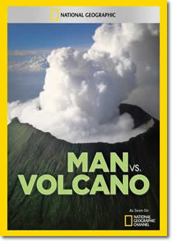 Man vs. volcano