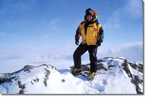 Jaime ViÃ±als en la cima del Monte Vinson