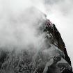 El punto más alto del ascenso al Jirishanca. Foto: Hans Hornberger