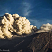 Erupción. Foto: Erik Gomez Tochimani