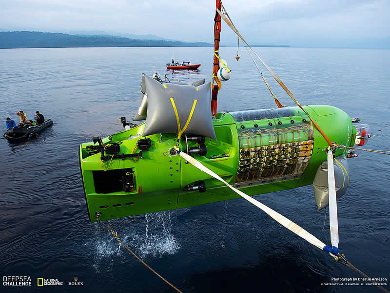 James Cameron y su descenso al punto más profundo del océano