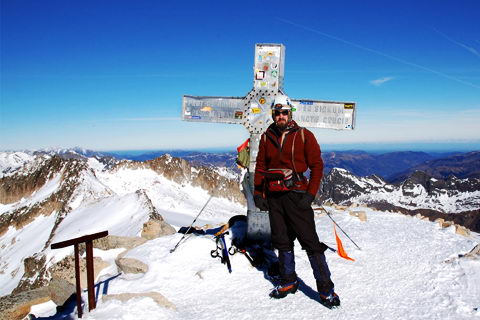 Everardo Barojas en los Pirineos, 2008