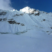 Cara sur del Nevado Pisco. Foto: Eric Albino
