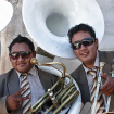 Músicos durante una fiesta en Mancos. Foto: Carlos Rangel