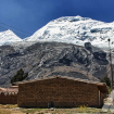 El Huascarán visto en el camino a Musho. Foto: Carlos Rangel