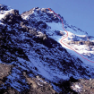 La nueva ruta en el Nevado sin Nombre.  Foto: Jorge Gálvez.