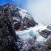 La nueva ruta intentada en el Nevado Pumahuanca. Foto: Jorge Gálvez.