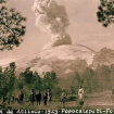 foto: Popocatépetl en 1925. Foto: Catre